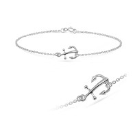 Anchor Silver Anklet ANK-196